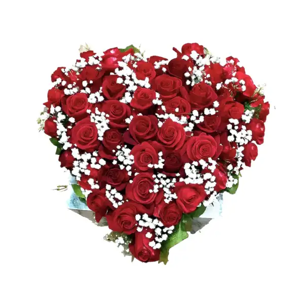 Cuore di Rose Rosse